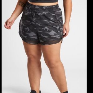🔥10 for $100🔥 NWT Athleta printed meah racer run shorts size 3X